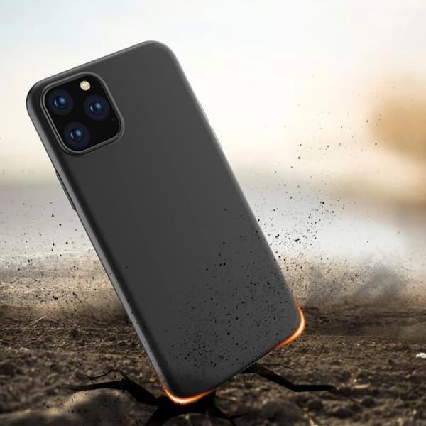 Blødt, fleksibelt gelcover til Honor 60, sort