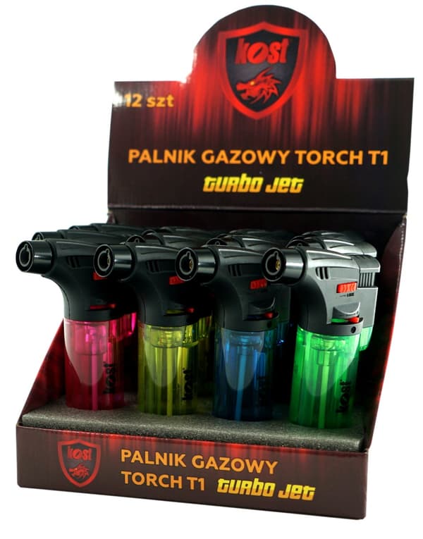 Kost TORCH kaasupoltin sytytinsetti 12 osaa