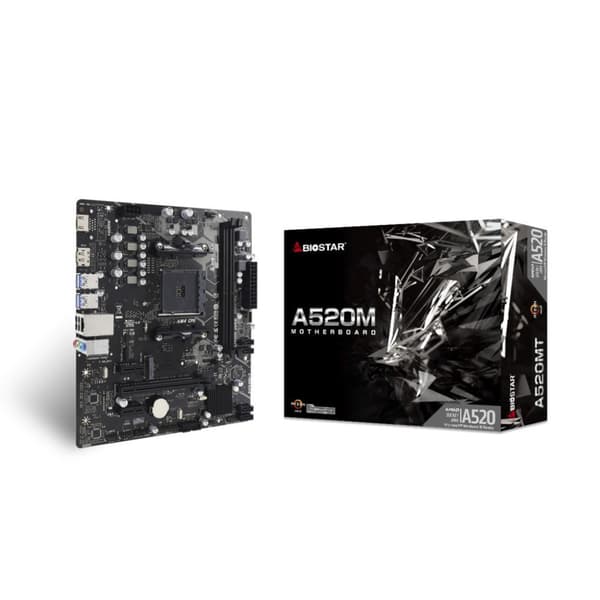 Biostar A520MT AM4 emolevy, Micro ATX