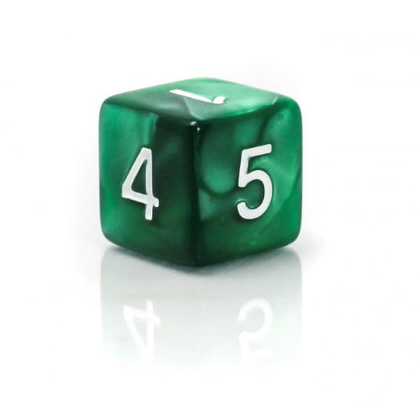 1,6 cm RPG Wetlands D6 sekssidede terninger
