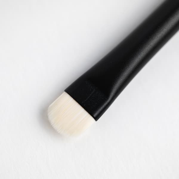 Pensel rund låg svart för skiss för permanent makeup