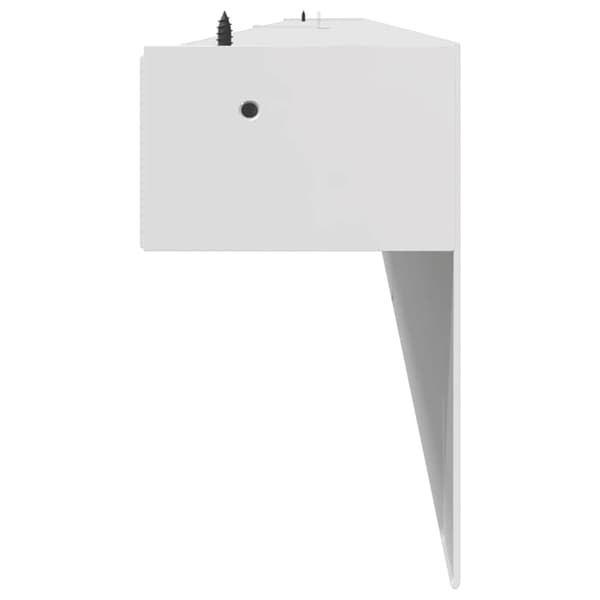 vidaXL monteringssystem til skydedør, 200 cm, aluminium, sølv