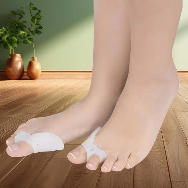 Hallux valgus-skydd kil interdigital apparat tåseparator