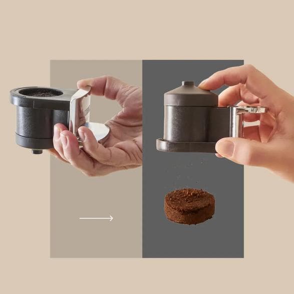 Ekspresskaffemaskin KRUPS SA401LE0 Coffee Crush 15cm bredd Pistaciegrön