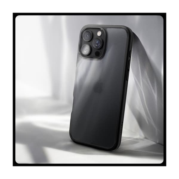 Spigen Ultra Hybrid - Etui til iPhone 16 Pro Max (Frost Sort)