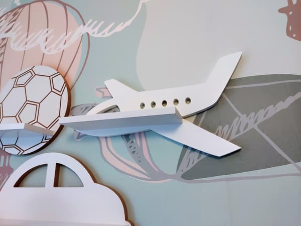 Prestige Plane Hylde - Hvid