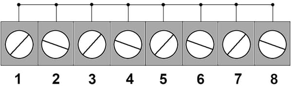 Universalkontakt LA-8 kontakti