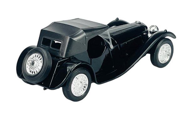 WELLY OLD TIMER SS JAGUAR 100 KATOLLA MUSTA 1:34 98876