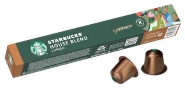 Kapsler STARBUCKS House Blend Lungo 10stk.