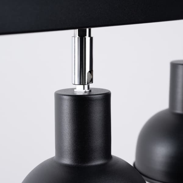 ELBA 3 E27 SVART STRÅKLAMPA SOLLUX SL.1318