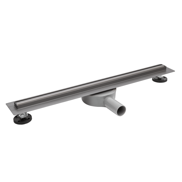 Slim&Low ProLine -lattiakaivo, musta, 80 cm, grafiitti