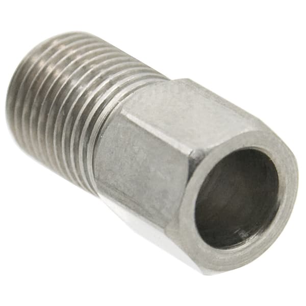 Shimano hydraulisk bremseslangebolt M8x0.75, rustfrit stål