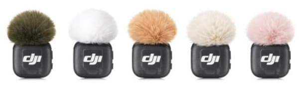 DJI Mic 3 vindskærm flere farver