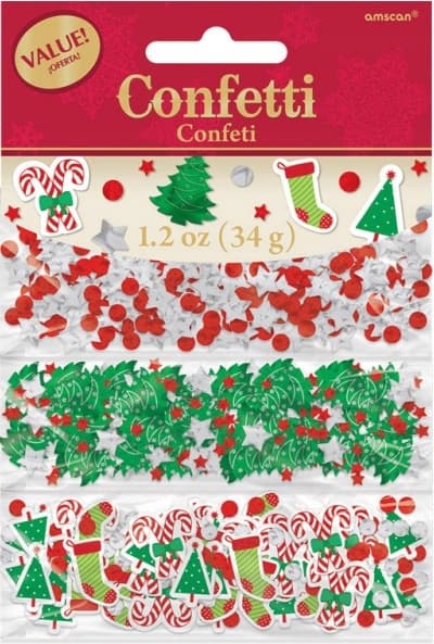 Konfetti Jul Diverse 34 g 1 pakke