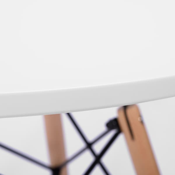 PARIS DTW runt bord 60 cm vitt