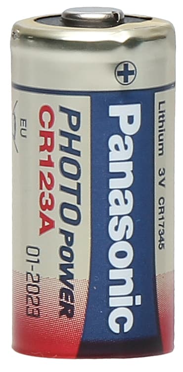 LITIUMBATTERI BAT-CR123A 3V CR123A PANASONIC