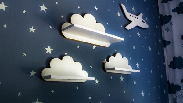 Cloud Shelves Sæt med 3 Amazonka - Elegance