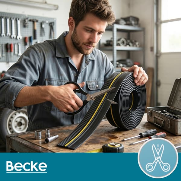 Becke Garageportstætning med klæbemiddel 8 cm x 3,2 m