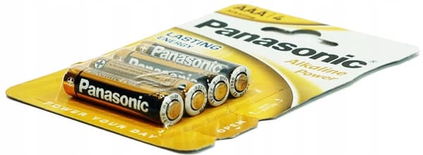 Panasonic AAA LR3 alkaliske batterier 48 stk.