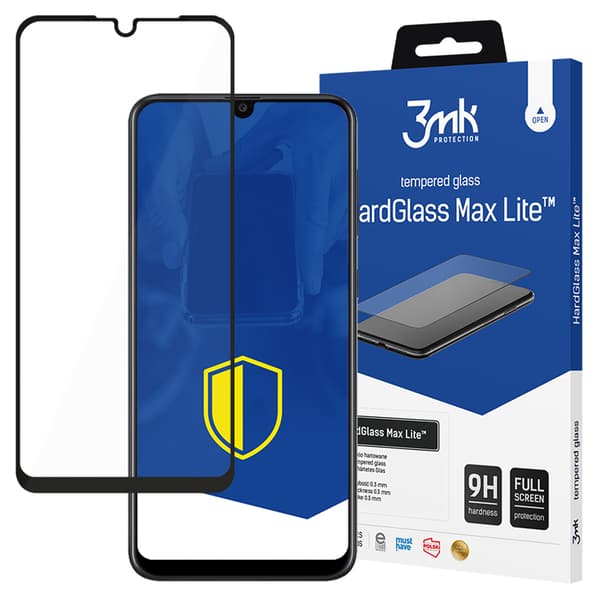 Samsung Galaxy A30s - 3mk HardGlass Max Lite Sort