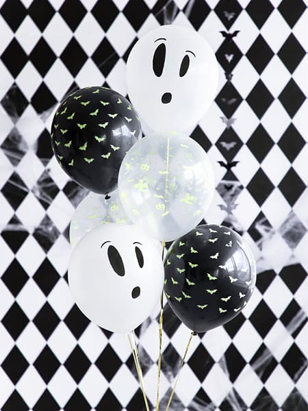 UV-ballonger 27cm BOO! mix 3 st