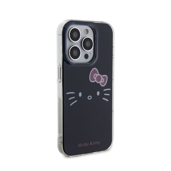 Hello Kitty IML Kitty Face - iPhone 14 Pro-skal (svart)