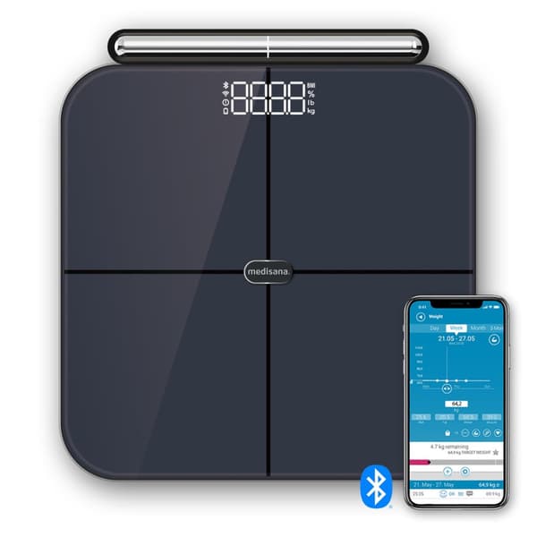 Medisana BS 850 Analytisk Vægt, Bluetooth