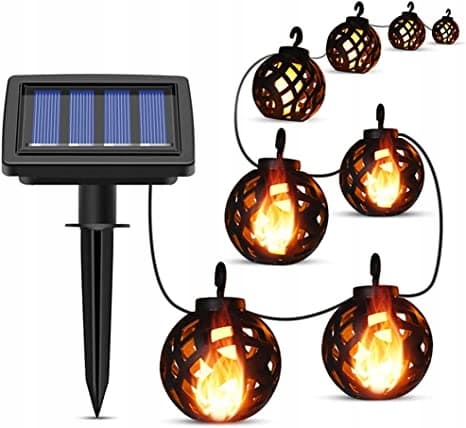 GUIRLANDE SOLARHAVELYS 8 LED 2M VARM