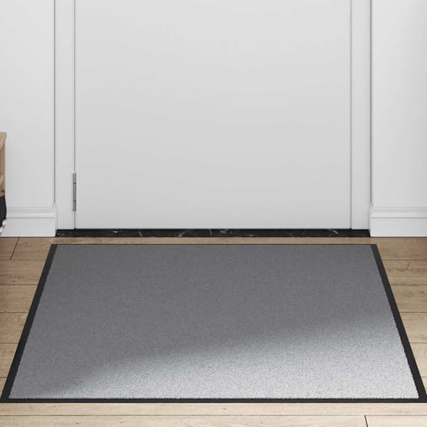 vidaXL Ovimatto Harmaa 90x120 cm