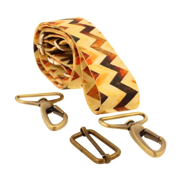 40mm VIPER justerbar väskrem, FASTEN, Antikguld