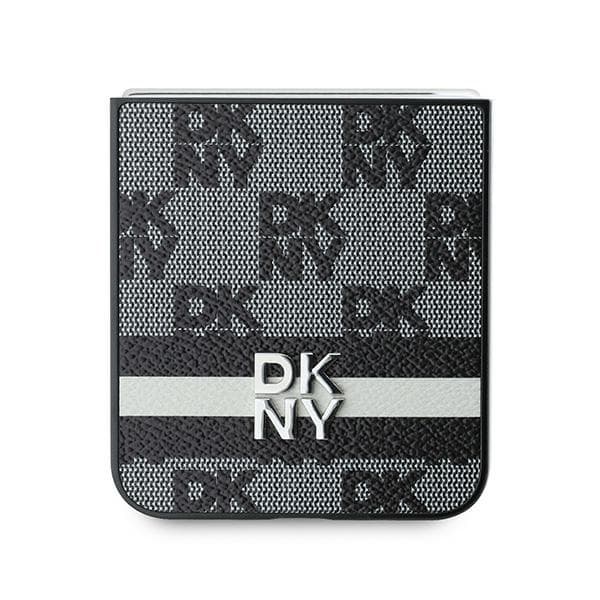 DKNY DKHCZF6PCPTSSK Z Flip6 F741sort/sort Ternet Mønster Trykte Striber