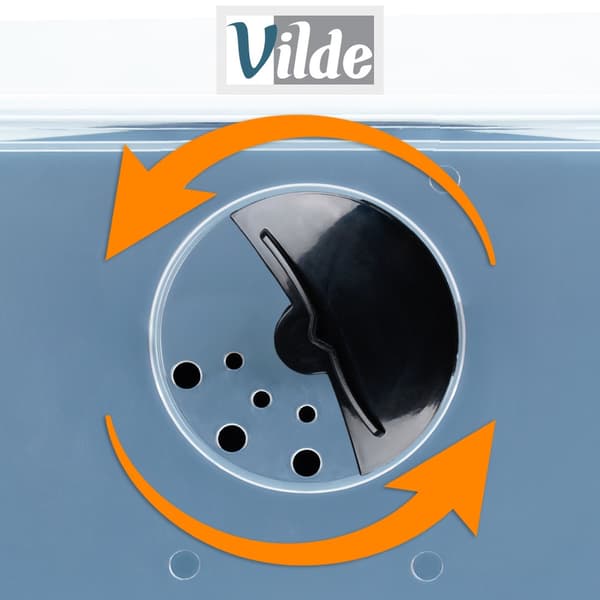 Grönsaksbehållare med lock svart 12 l 3-pack