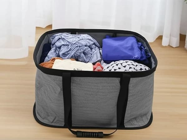 Foldbar vasketøjskurv 35L (50)