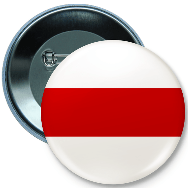 Knapp pinne flagga Fria Belarus