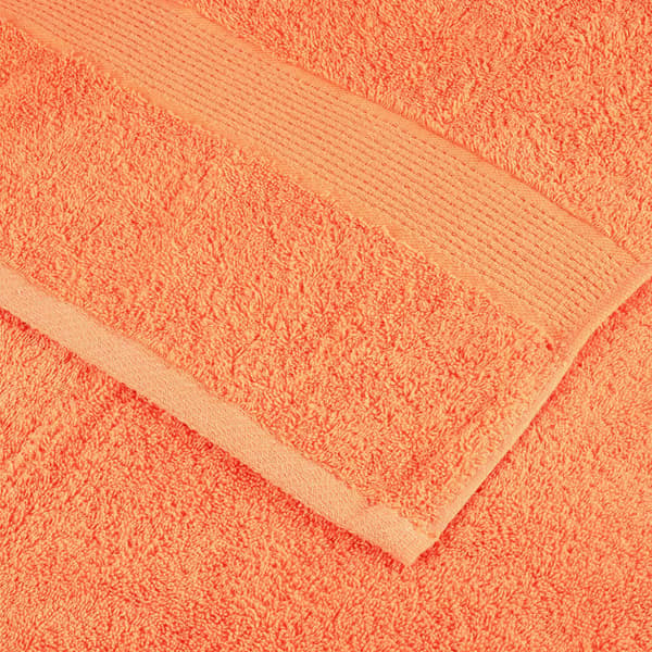 vidaXL Premiumhanddukar SOLUND, 2 st, Orange, 30x30 cm