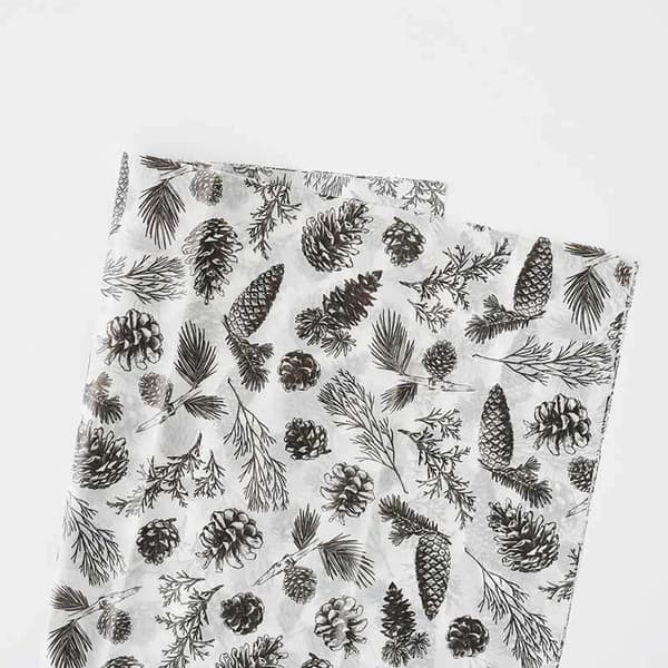 Blompapper "Naturliga element" - Strutar - Ark 50x70 cm - 10 st