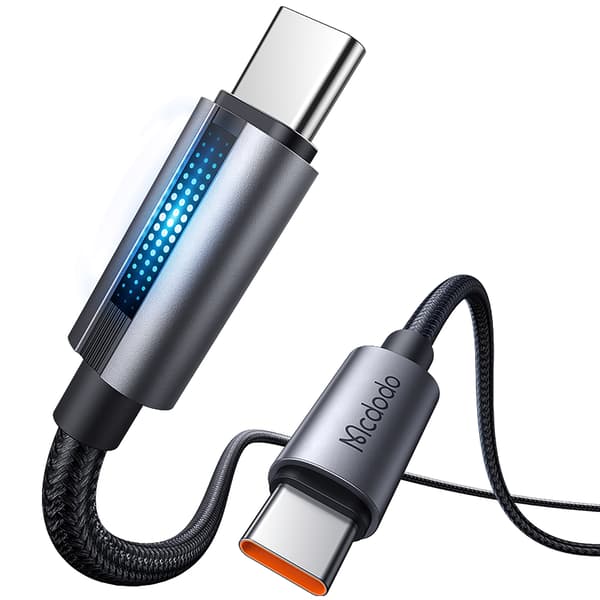 MCDODO USB-C-KABEL SNABBLADDNING FÖR SAMSUNG APPLE USB TYP C 100W 1M LED