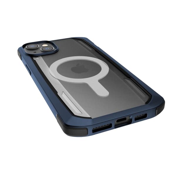 Raptic X-Doria Secure Case iPhone 14 Pro med MagSafe-skyddsskal blå