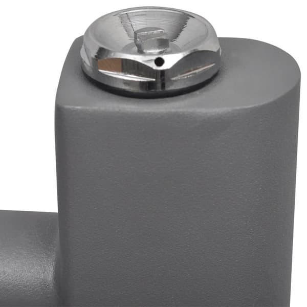 Badeværelsesradiator, lige, 600 x 1160 mm