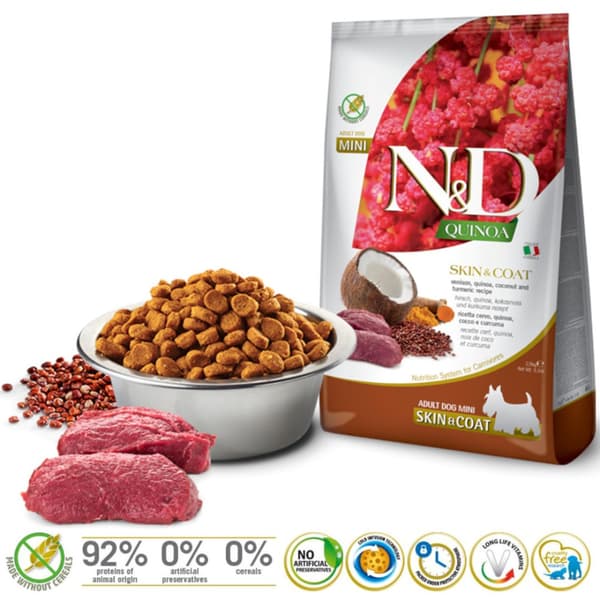 Farmina N&D Quinoa Tørfoder til Hunde 2,5 kg Hjorte