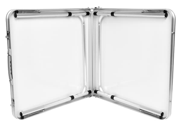 TRIP hopfällbart campingbord 120x60 cm svart trä