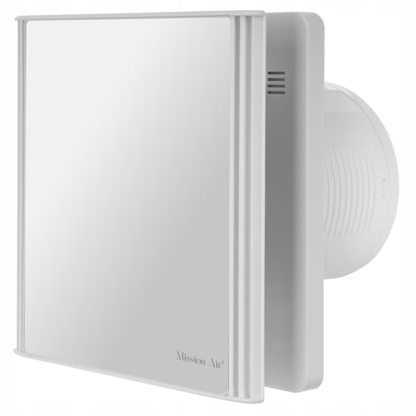 VENTIS EDGE 100 Vit H+T Badrumsfläkt