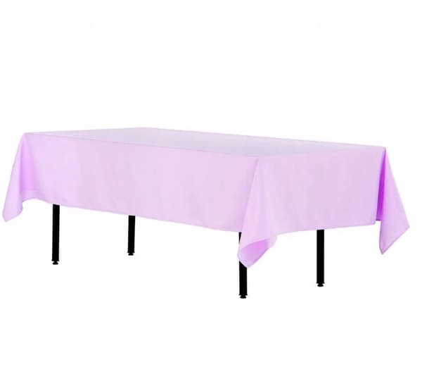 FLÄCKBESTÄNDIG REKTANGULÄR BORDSDUK FÖR BORD POLYESTER TJOCK 280X170CM LAVENDEL