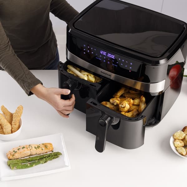 Taurus Air Fry Digital Duo 9L Sort Airfryer