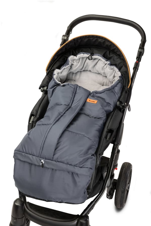 Kombinationssovepose 3-i-1 polar grafit/grå