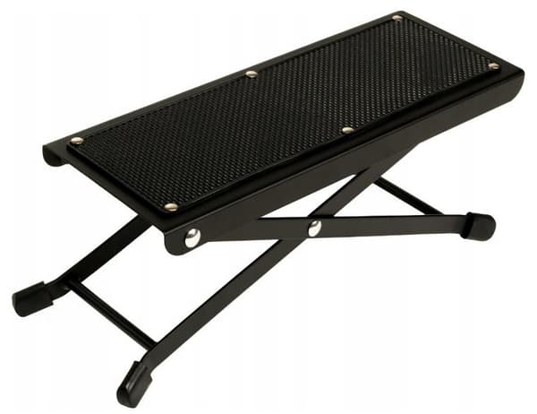 MUSIC MATE MM-AG60 Strings Stepgitarrfotstöd Svart