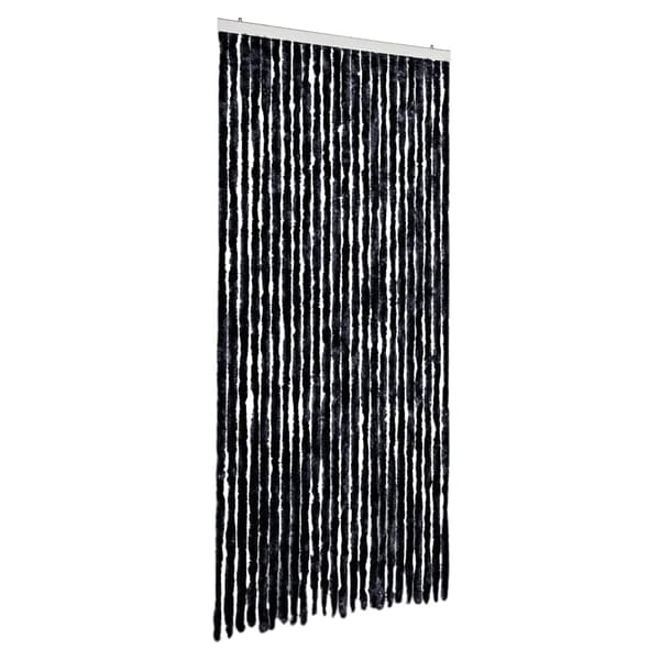 vidaXL Flugnät, Antracit, 100x230 cm, Chenille