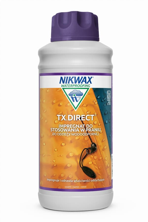NIKWAX TX.Direct flydende imprægnering 1 liter til GORE-TEX jakker og softshells