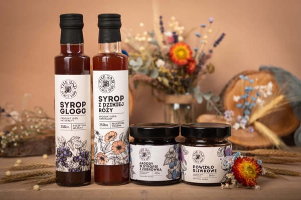 Presentkorg Set av Sylt, Marmelad och Sirap