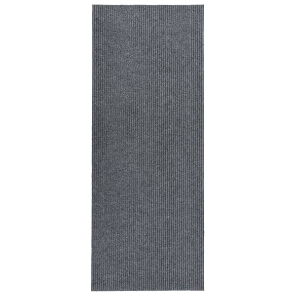 vidaXL Smutsabsorberande matta 100x300 cm grå